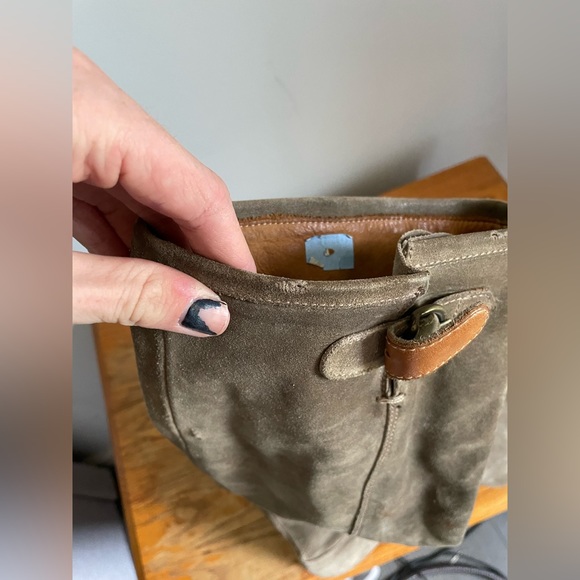 Fiorentini+Baker Suede Tan Knee High Riding Boots Womens Size EU 39 - Picture 7 of 10